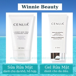 SỮA RỬA MẶT CENLIA ✅[ PHÂN PHỐI CHÍNH HÃNG ] làm sạch dầu nhờn bụi bẩn trên da, giúp làm sáng da, ngăn ngừa mụn