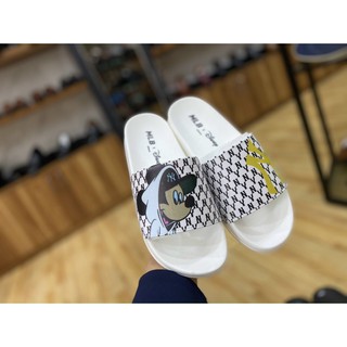 Dép quai ngang đủ size nam nữ in hình độc đáo hàng hot đế cao su đi êm chân