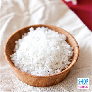 Bịch 1 kg muối hột trắng - Muối hạt trắng dùng chế biến, rửa ráy thực phẩm