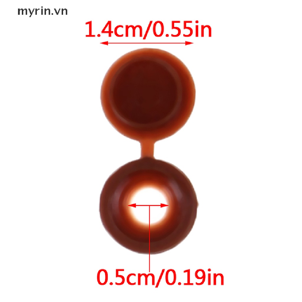 Bộ 50 Nắp Nhựa Gắn Bản Lề Trang Trí Nội Thất Xe Hơi Ốp