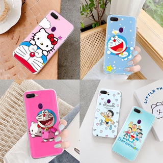 Ốp Điện Thoại Mềm Trong Suốt Hình Doraemon Vm67 Cho Oppo A5 A9 2020 A3S A5S A31 A12 A12E A72 A52 A15 A15S