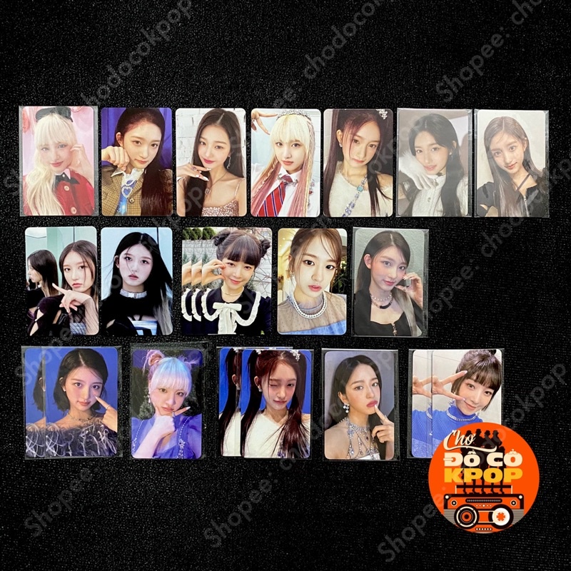 Card IVE Các Loại Eleven, Love Dive, pob Thẻ Ảnh