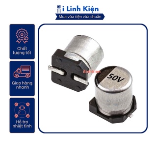 Tụ nhôm 50V 0.1uF-470uF
