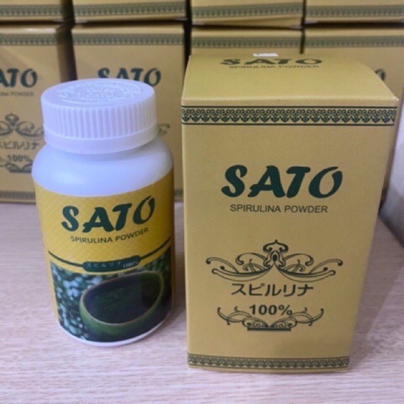 Bột Tảo Xoắn Vi Kim Nhật Bản - Cấy Tảo Nano 100gam Giúp Da Trắng Sáng Đều Màu Da