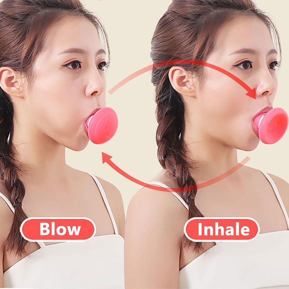 Dụng Cụ Tập Nâng Cơ Mặt Bằng Silicone Thiết Kế Hai Mặt Tiện Dụng