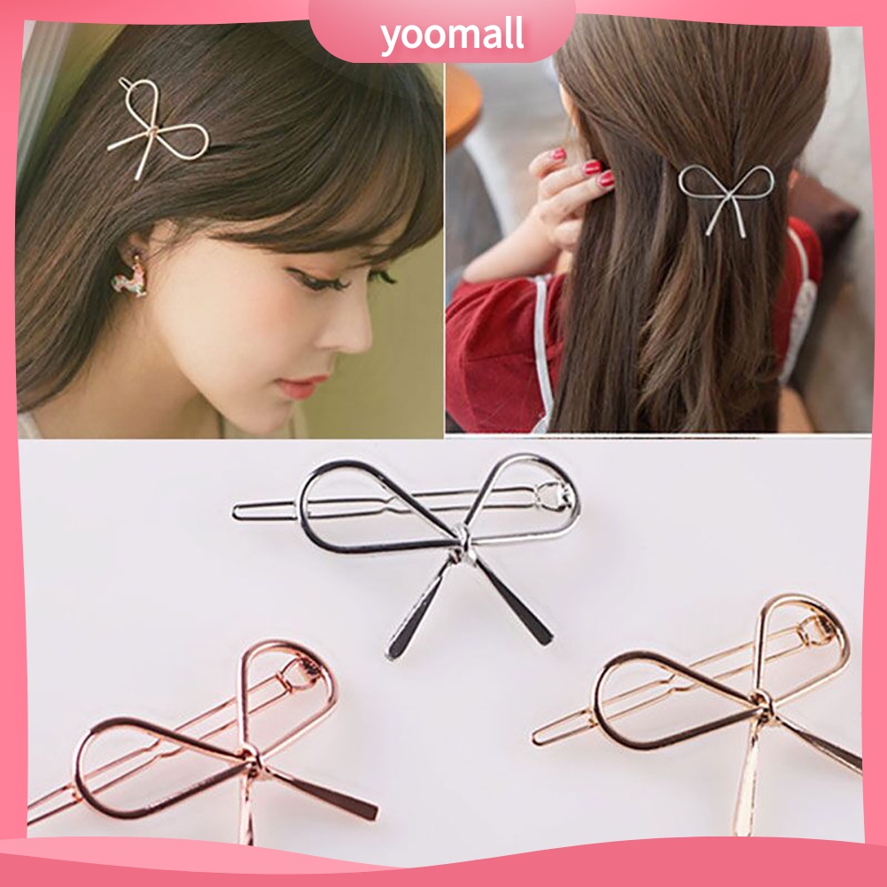 Kẹp tóc hình nơ xinh xắn thời trang dành cho nữ