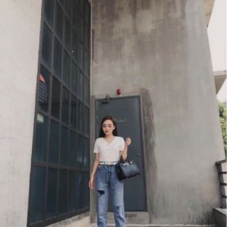 Áo Thun Tăm Cổ Tim Hit Hot 2019