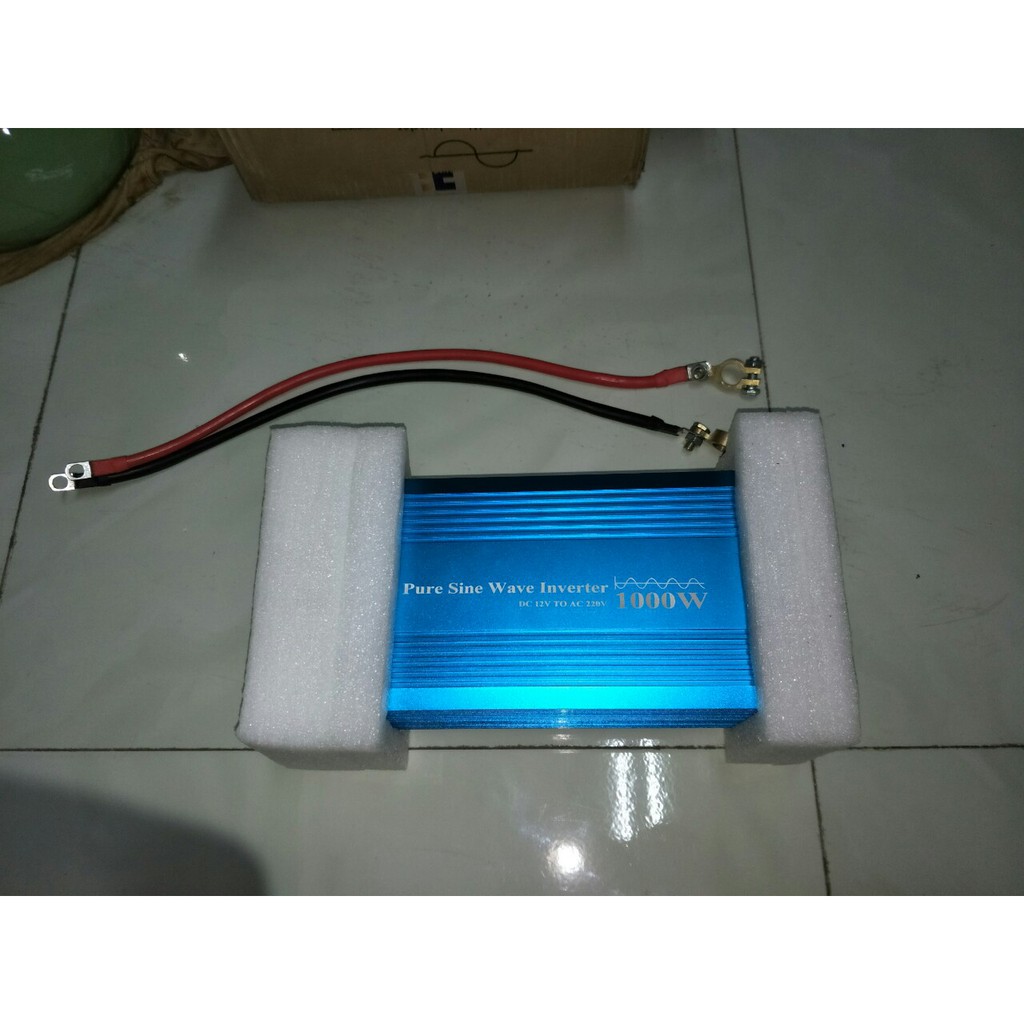 Bộ Kích Điện 1000W Sin Chuẩn INVERTER - Bộ Kích Điện 12V/24 Lên 220V hàng chuẩn nặng 3kg