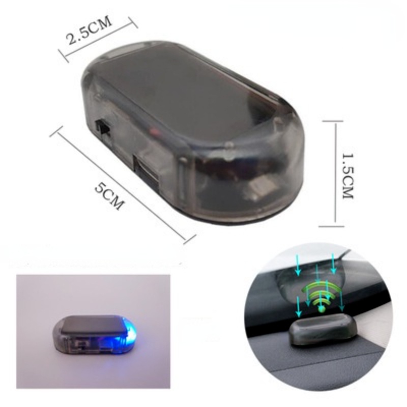 Hệ Thống Đèn LED Cảnh Báo An Ninh Giả Sử Dụng Năng Lượng Mặt Trời Chống Trộm