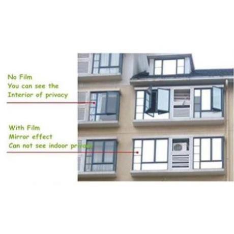 Giấy dán kính cách nhiệt - chống nhìn