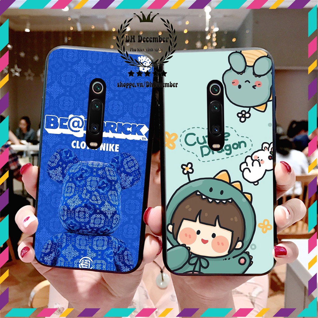 Ốp lưng Xiaomi MI 9T / MI 9T PRO / REDMI K20 / REDMI K 20 PRO in hình 3D lucky, gấu Brick xinh xắn - KHÔNG NÊN BỎ LỠ