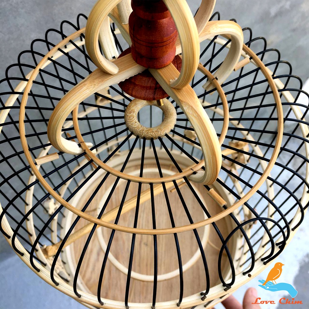 Lồng chim Khuyên hắc trúc , lồng nuôi chim khuyên, chim hút mật, chim sâu đẹp LOVECHIM
