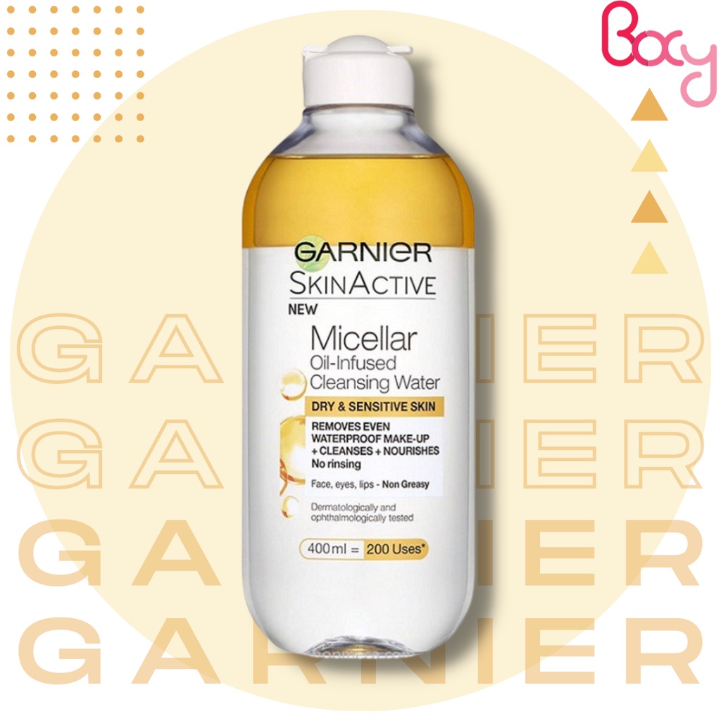 Tẩy trang Garnier Skin Active Oil Infused Micellar Cleansing Water
