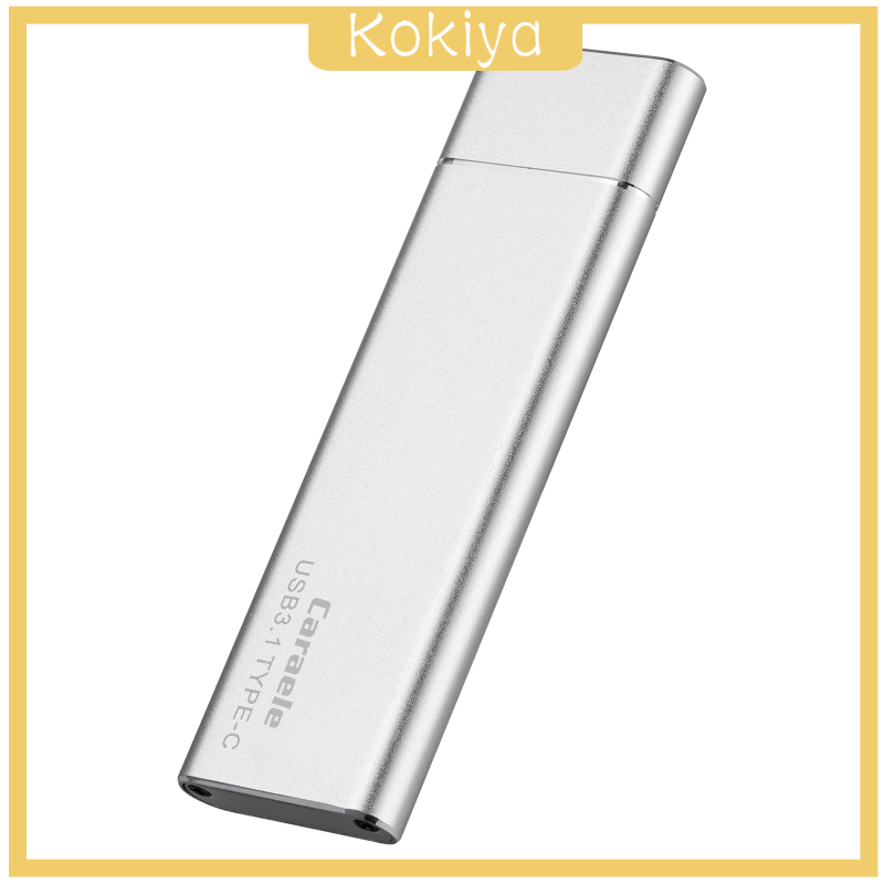 [KOKIYA]Portable SSD 1TB Aluminum External Solid State Drive SSD, Read up to 430MB/s, USB 3.1 / 3.0/2.0 Compatible