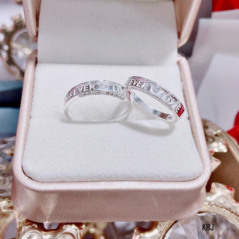 Nhẫn đôi, Nhẫn đôi bạc ta nam nữ (Tặng Kèm Hộp) Cam Kết Chuẩn Bạc Ta Xịn Không Xỉn Màu - Mã TSJC35