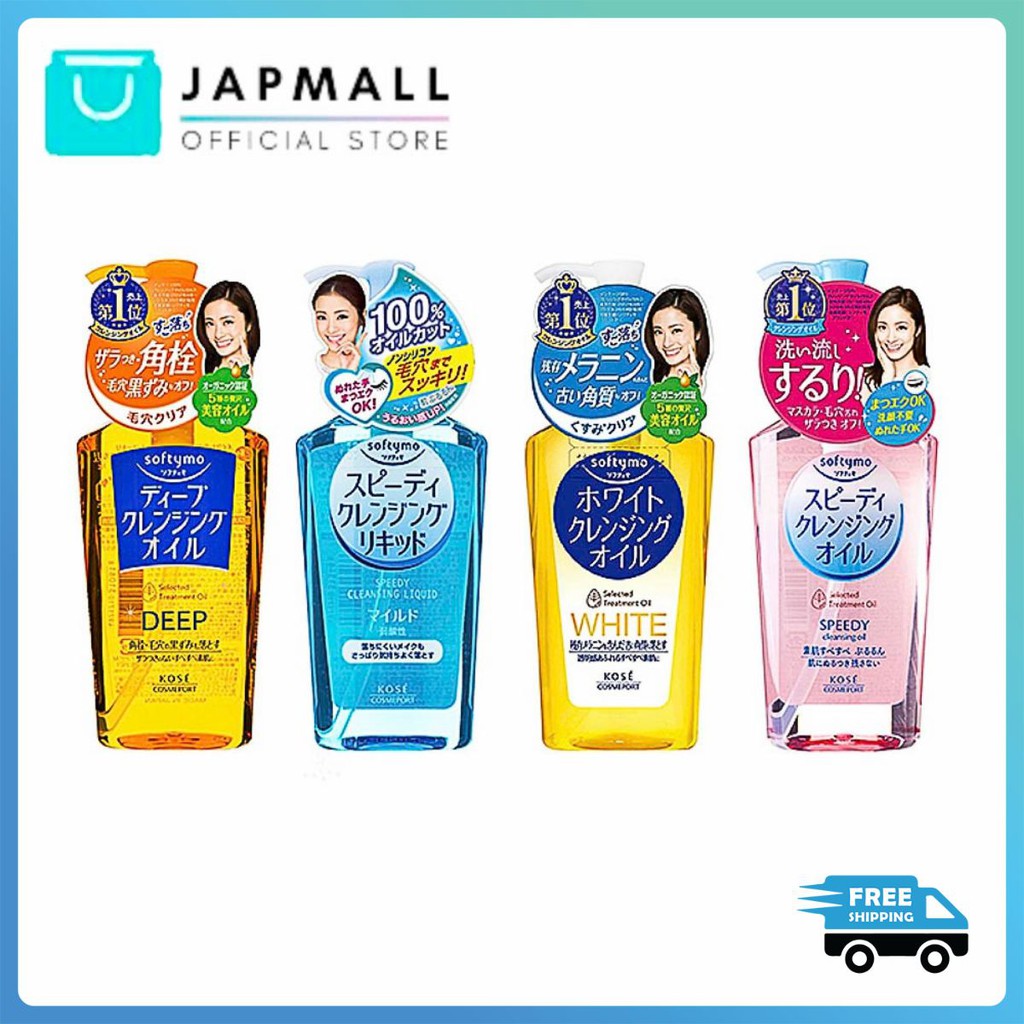 Dầu Tẩy Trang KOSE Softymo Deep Cleansing Nhật Bản Japmallofficial