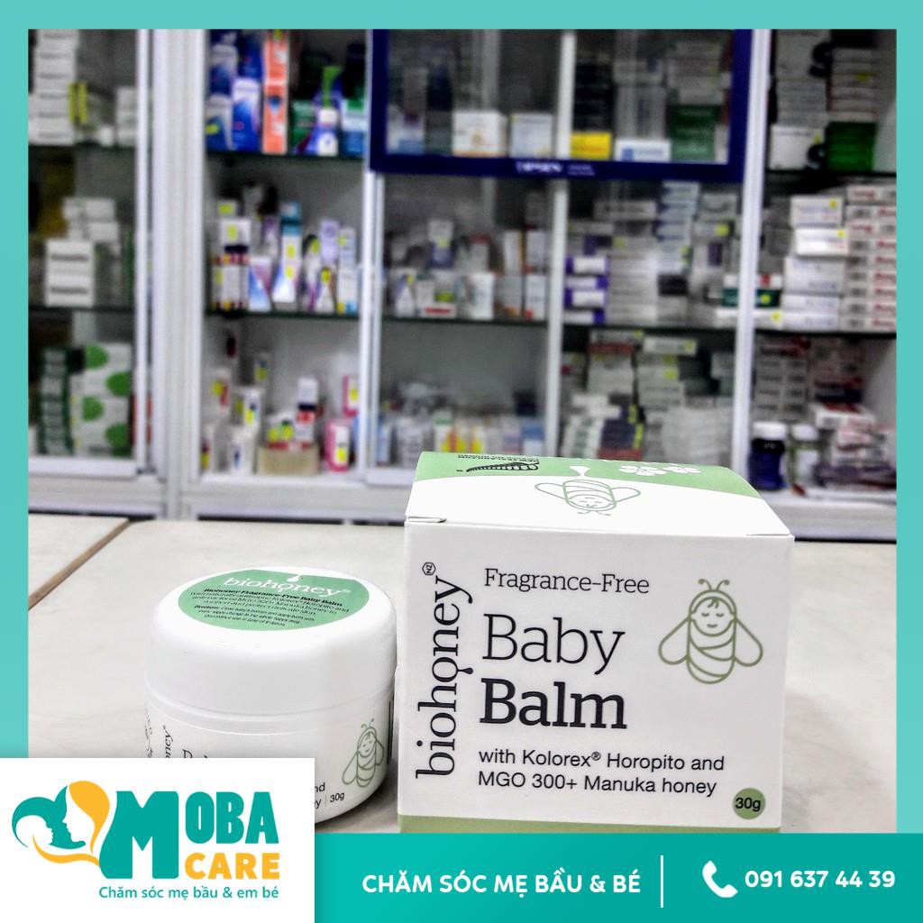 Kem trị chàm sữa, hăm tả, rôm sảy Biohoney Baby Nappy Balm (30g)