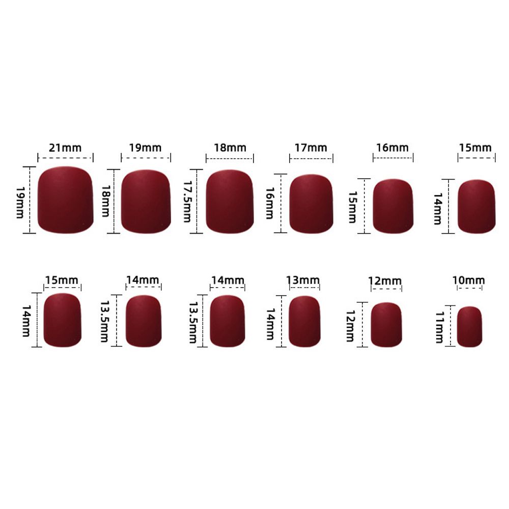 [Hàng mới về] Set 24 móng tay giả họa tiết dễ thương thời trang cho nữ