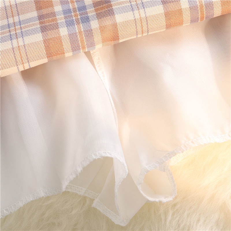 Chân Váy Chữ A Họa Tiết Kẻ Sọc Thời Trang Dễ Thương Cho Nữ