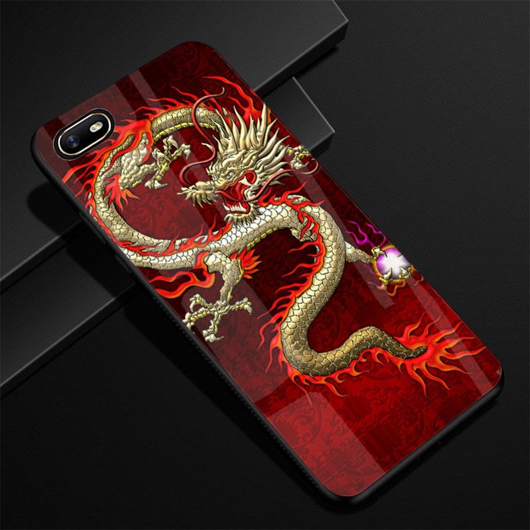 Ốp Lưng OPPO A1K mặt kính cường lực cao cấp thiết kế Độc Quyền