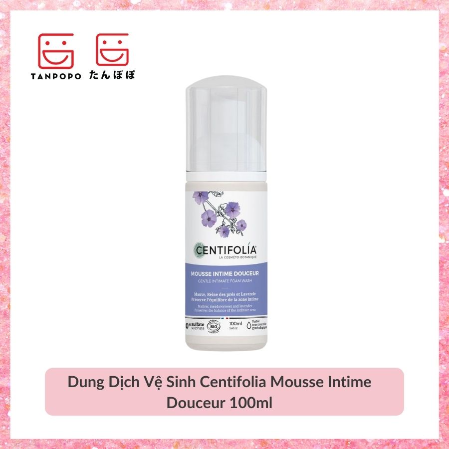 [Chính hãng] Dung Dịch Vệ Sinh Centifolia Mousse Intime Douceur 100ml