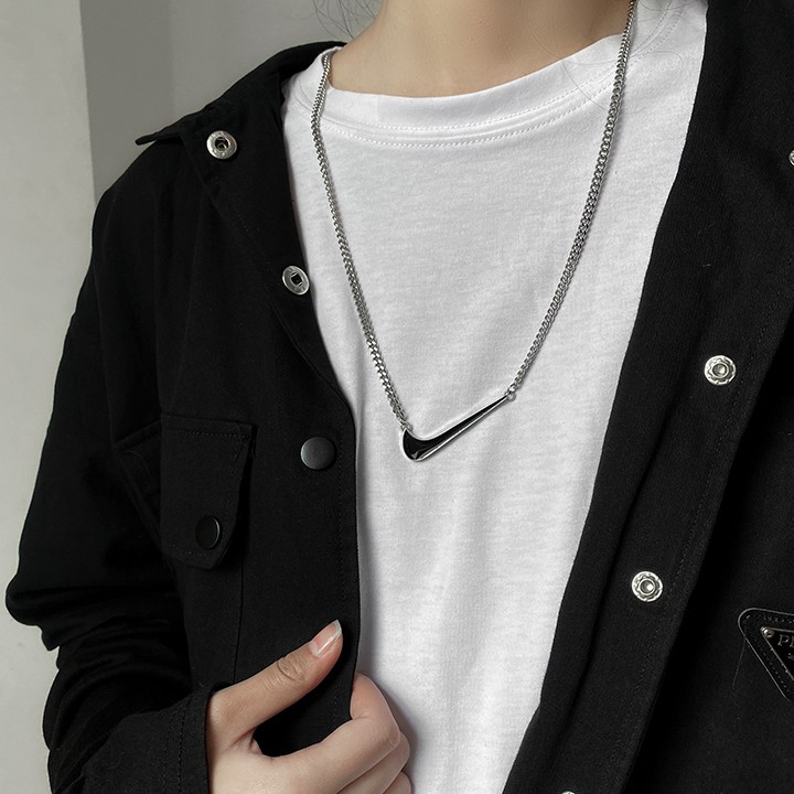 Dây Chuyền Mặt Hình Logo Nike Độc Đáo Dành Cho Cặp Đôi-cuppe