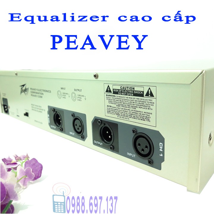 lọc xì Peavey 231EQ - lọc âm thanh cao cấp equalizer