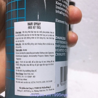Keo Tạo Kiểu Tóc 400ml Jacqualine.