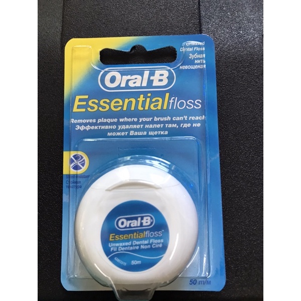 Chỉ nha khoa Oral B Essential Floss của Úc Sợi dai, mảnh, thơm mát