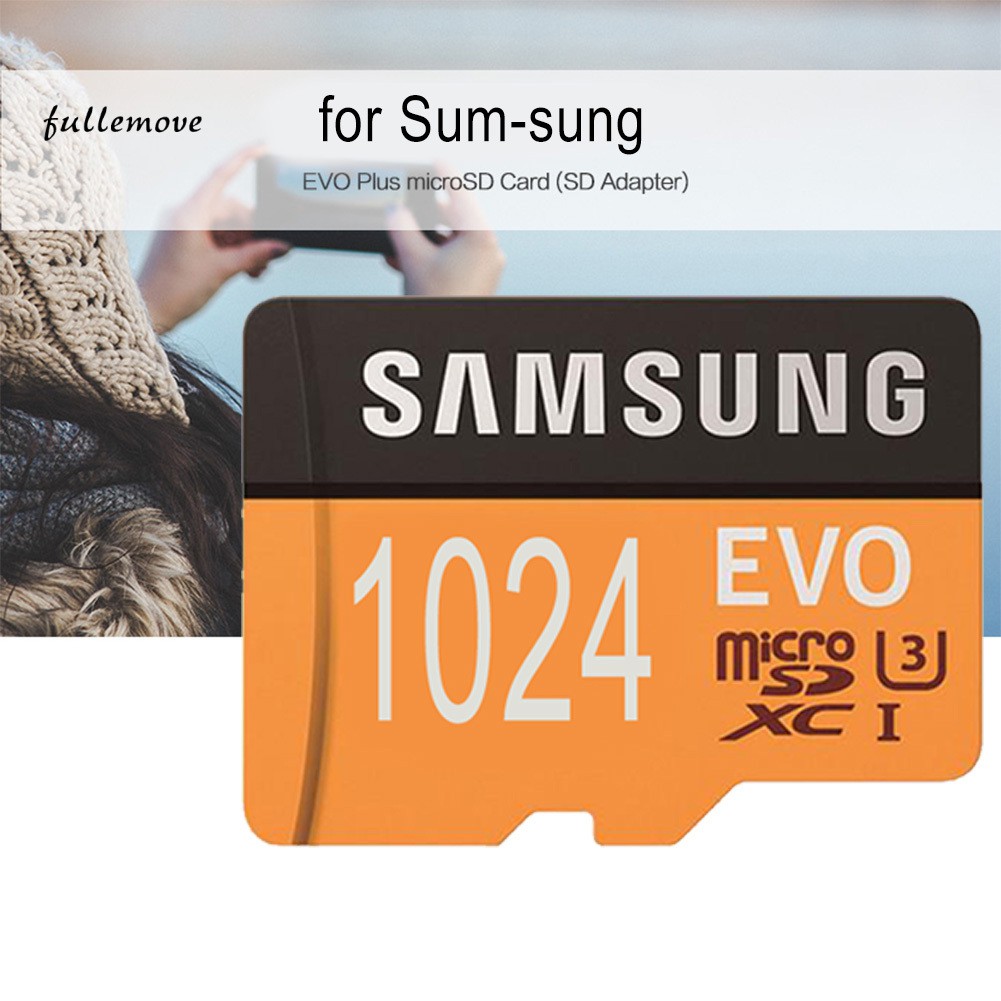 Thẻ Nhớ TF Samsung Evo U3 Tốc Độ Cao 512GB / 1TB