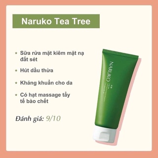 SỮA RỬA MẶT TRÀM TRÀ NARUKO BẢN ĐÀI