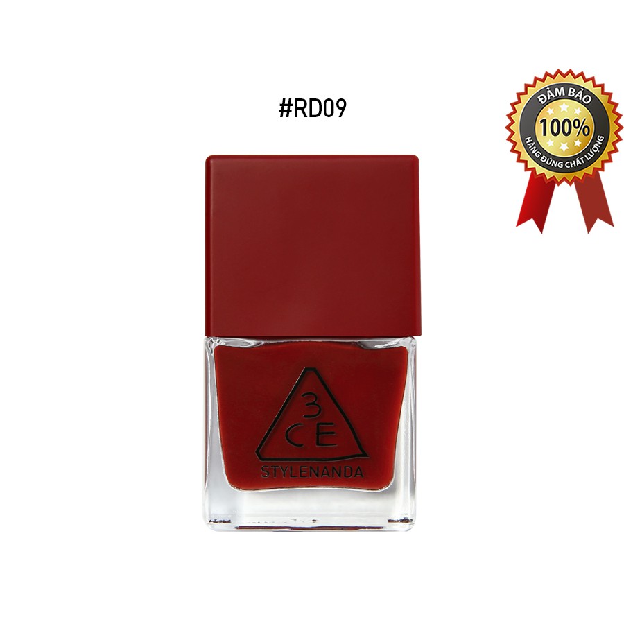 SƠN MÓNG TAY [3CE] RED RECIPE LONG LASTING NAIL LACQUER #RD09