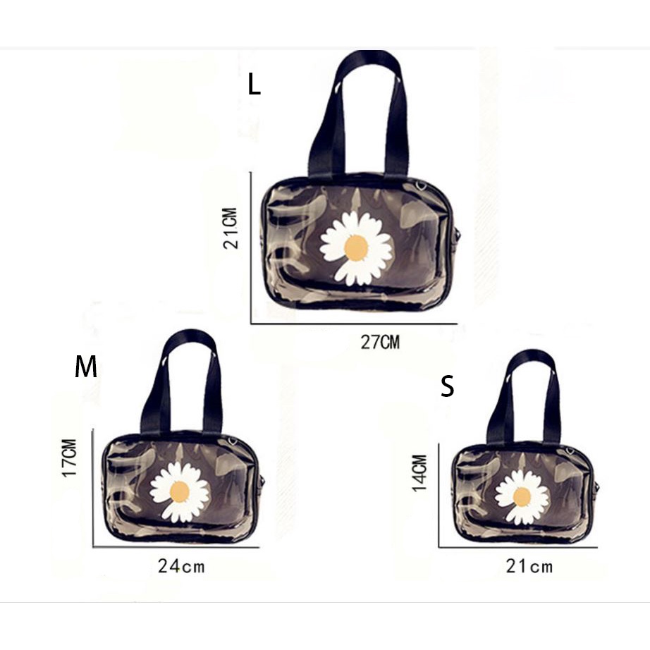 Túi XIAODUOJIAJU đựng mỹ phẩm/đồ trang điểm gọn nhẹ sức chứa lớn xinh xắn cho du lịch 365