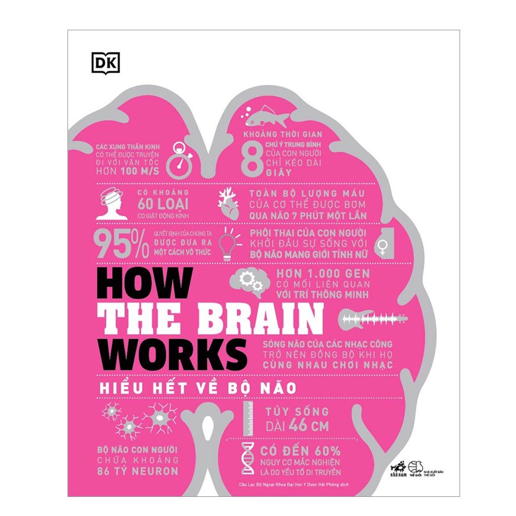 Sách - Hiểu hết về bộ não - How the brain works (Bìa cứng)