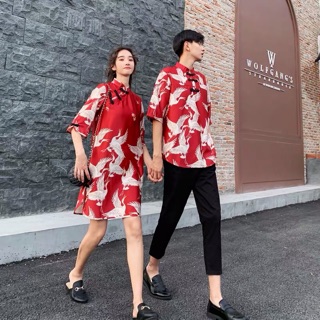 Đồ đôi sườn xám couple đồ cặp xinh