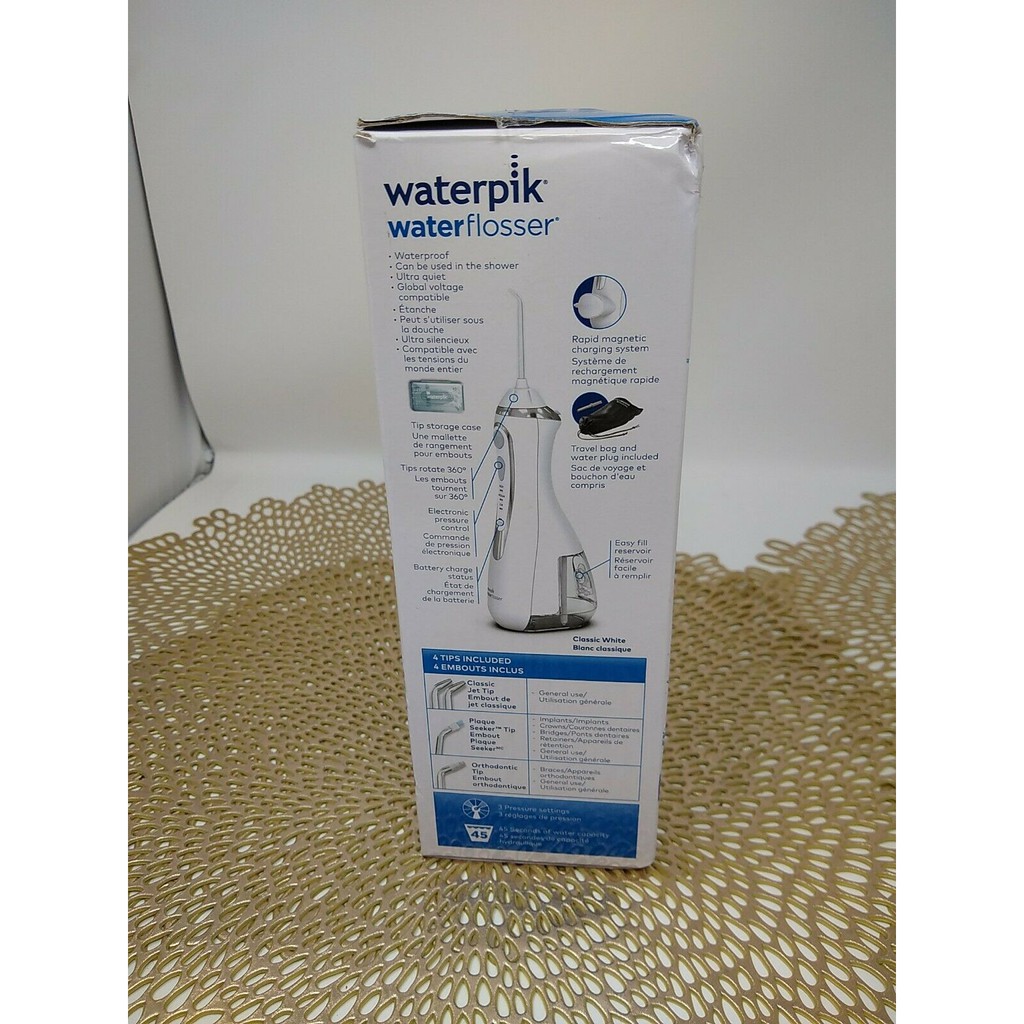 Waterpik WP560 WP562 WP569 - Máy Tăm Nước Cầm Tay Waterpik Cordless Water Flosser WP 560 562 567 569