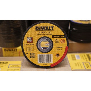 Dmtt đá cắt dewalt 125 x 2.5 x 22.3mm, mode: dwa4522fa