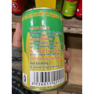 Bắp non lon NGUYÊN THẢO -425GR
