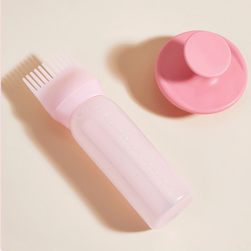 Bình Silicone Đựng Dung Dịch Nhuộm Tóc Có Thang Đo Tiện Dụng