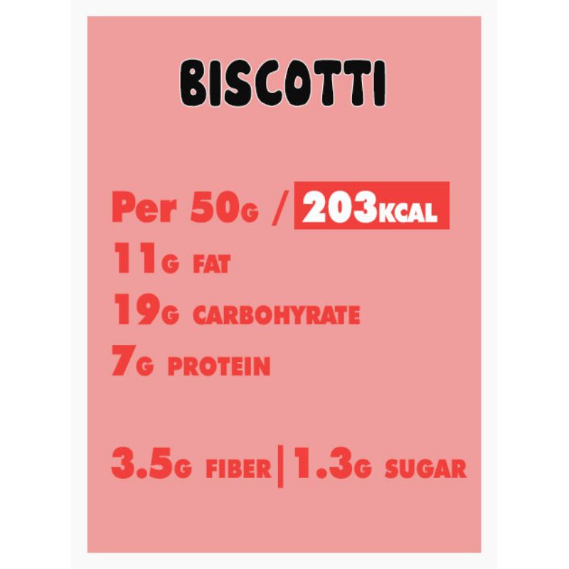 Bánh Keto Biscotti ăn kiêng 200g (Healthy Biscotti)