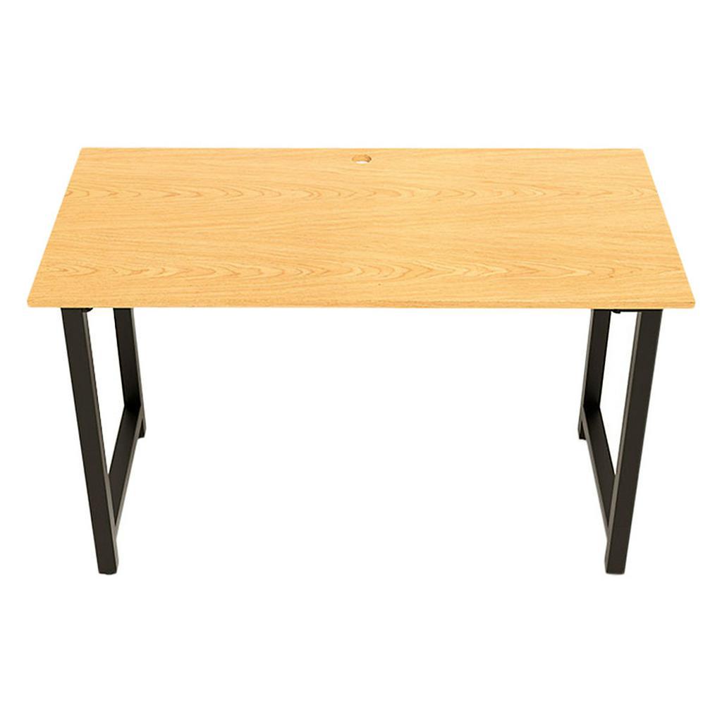 Bàn Oak-T Vân Gỗ Sồi Chân Đen Gấp Gọn NTFurniture Kích thước 1000x500x750 mm