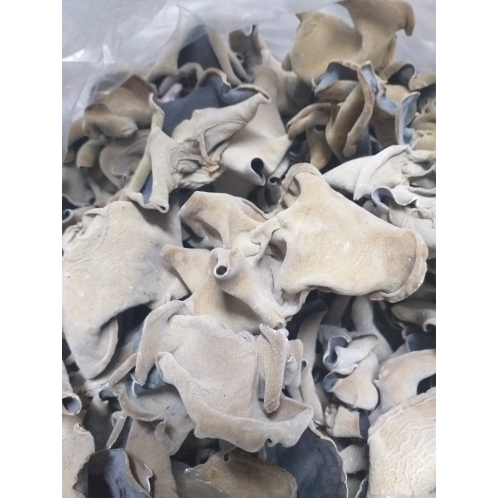 100gr Mộc nhĩ khô Anh Lĩnh loại 1  đã cắt chân dày, sạch hút chân không