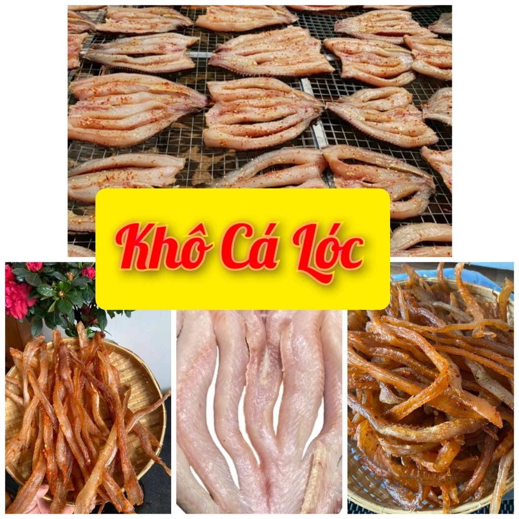 1Kg Khô Cá Lóc Cửng 3 Nắng Rút Xương