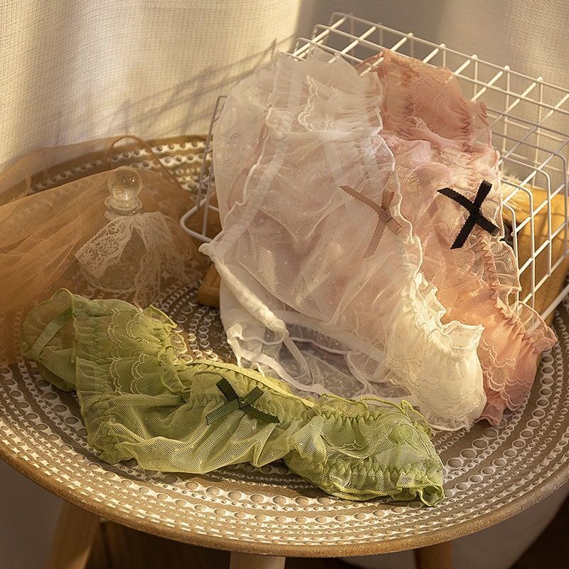 Quần Lót cotton Nguyên Chất Kháng Khuẩn Eo Thấp Thoáng Khí Dễ Thương Cho Nữ