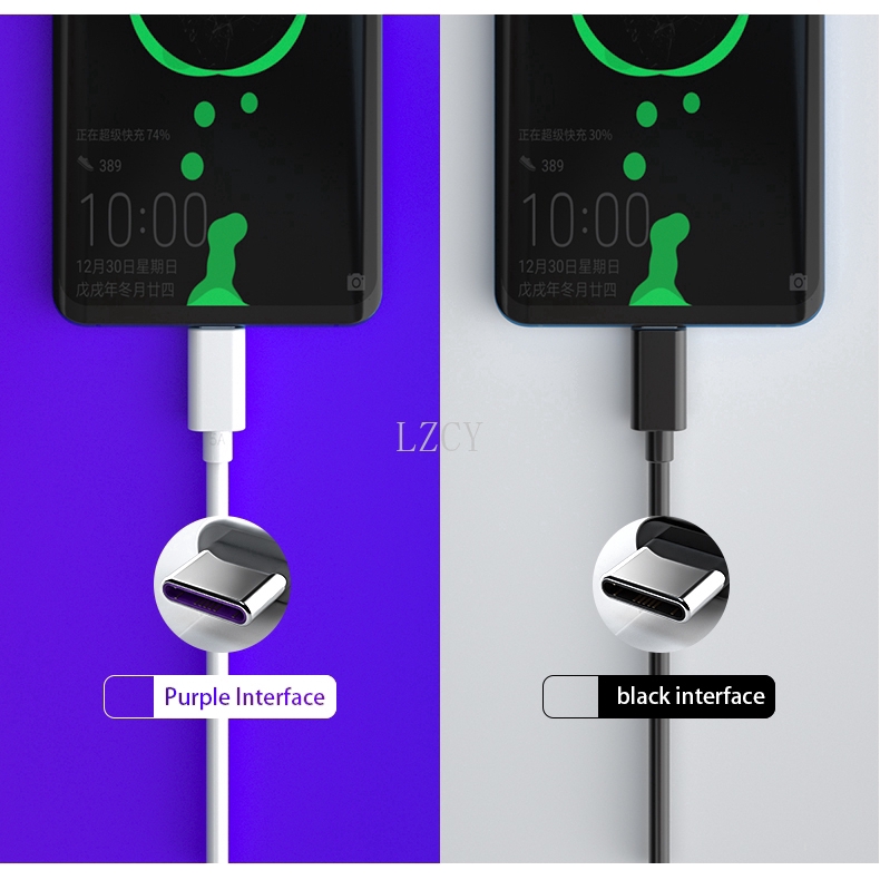 Greenport Cáp sạc nhanh USB type C 5A cho Huawei