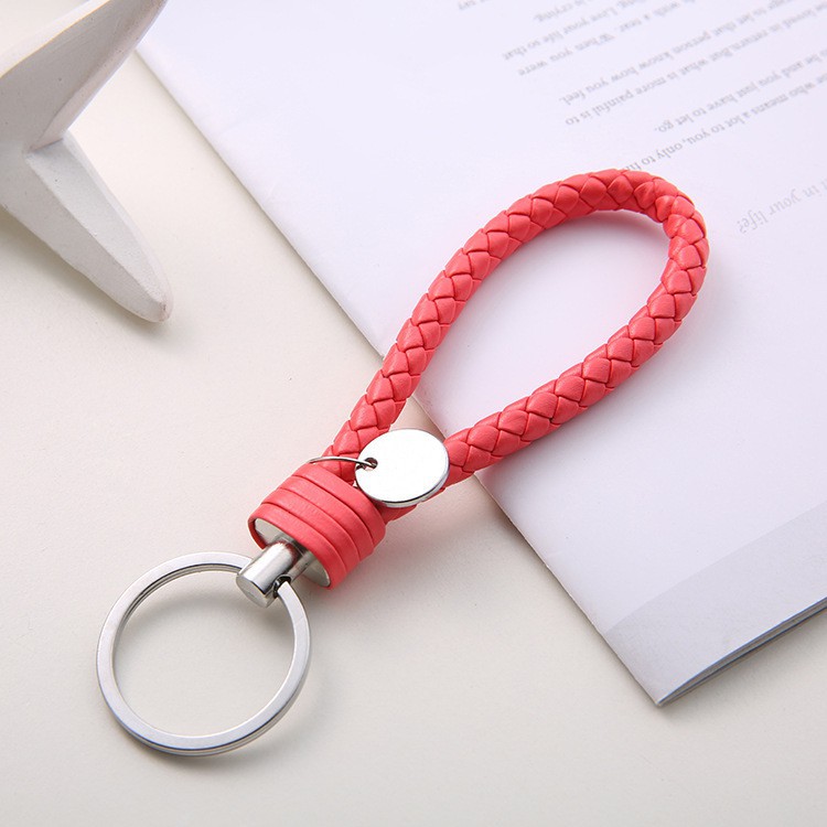 Móc khóa chất liệu bằng da PU nhiều màu xinh xắn