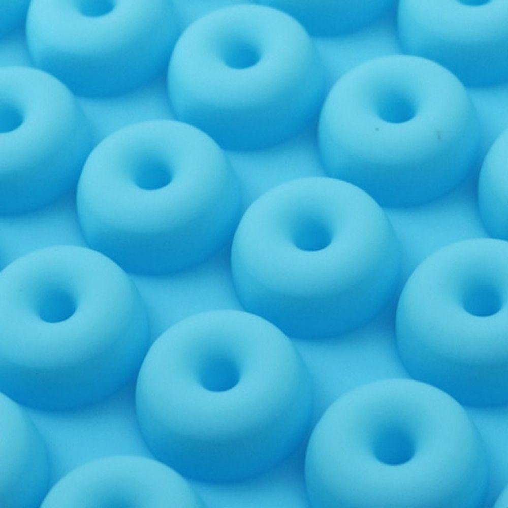 AUGUSTINA Khuôn Làm Bánh Donut Chống Dính Chịu Nhiệt Tái Sử Dụng Tiện Lợi