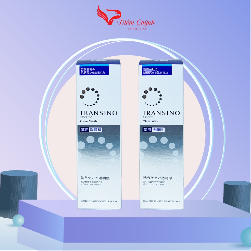 Sữa Rửa Mặt Transino Clear Wash Nhật Bản