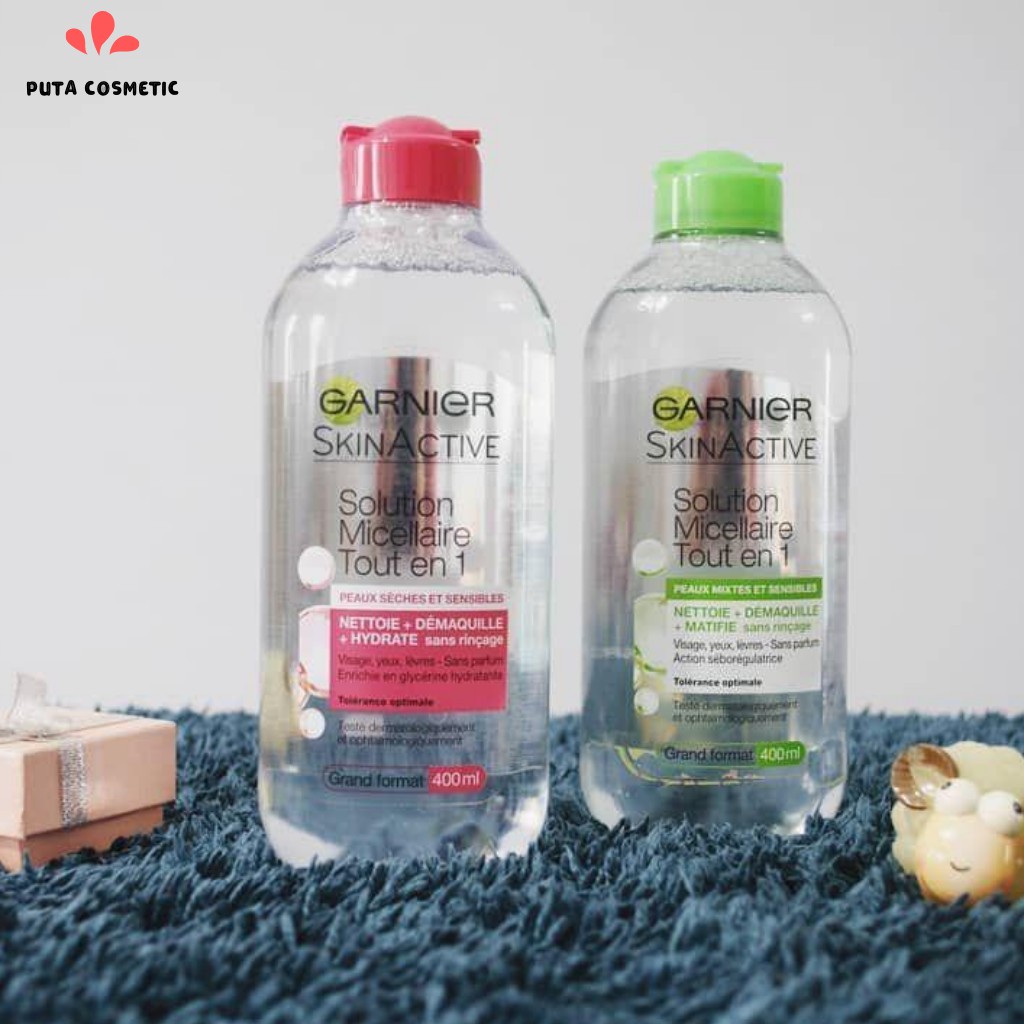 Nước Tẩy Trang Garnier Skin Active 400ml Pháp