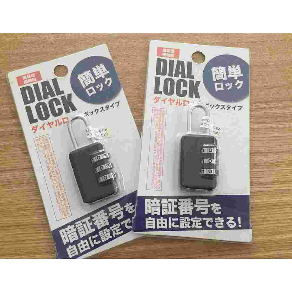 Khóa mã vali (mẫu 1) Nhật Bản